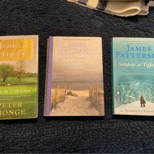 Lot of 3 James Patterson novels